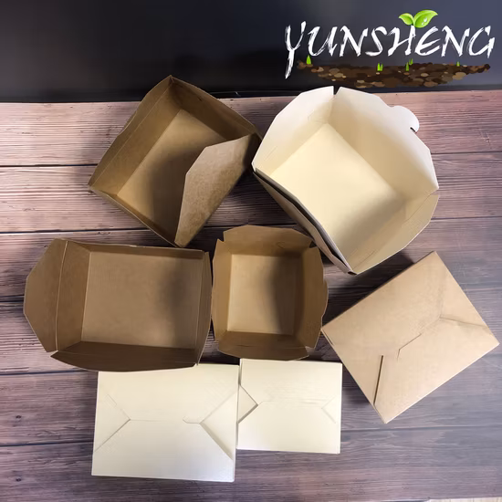 Набор посуды из бамбукового волокна, набор детской посуды, биоразлагаемые материалы, индивидуальная внутренняя коробка