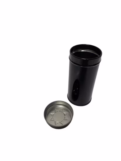 Горячая продажа, ручная работа, жестяная коробка, круглая пепельница, жестяная коробка